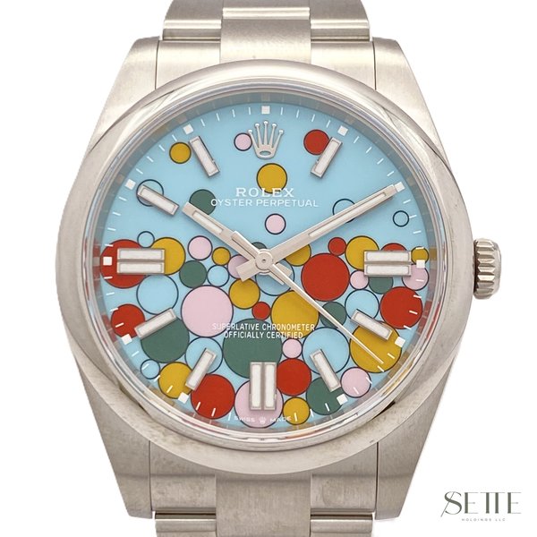 Rolex Oyster Perpetual Tiffany Blue