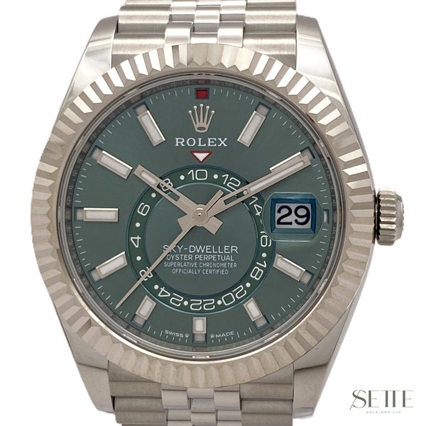 Rolex Sky-Dweller Green